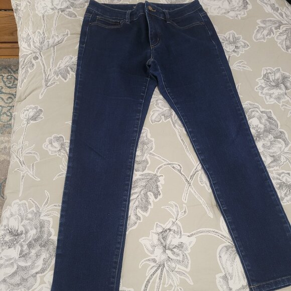 Michael Kors Medium-Dark Wash  Skinny Jeans Size 6 - Picture 2 of 9